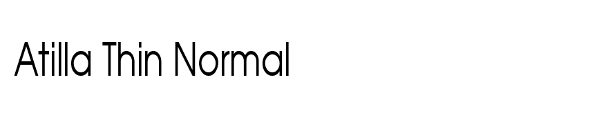 Atilla Thin Normal