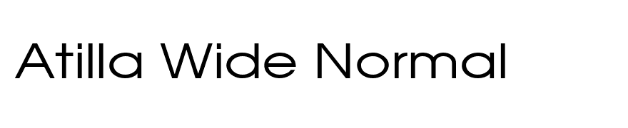 Atilla Wide Normal