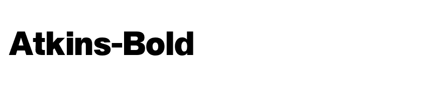 Atkins-Bold