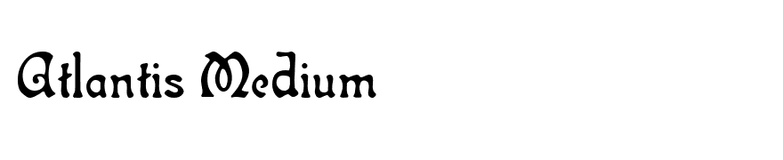 Atlantis Medium