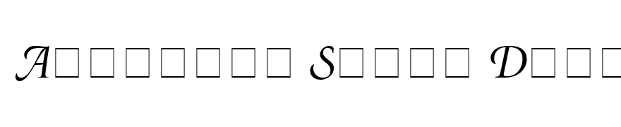 Atlantix Swash Display SSi Display Italic