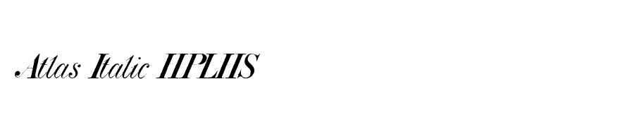 Atlas Italic HPLHS
