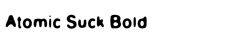 Atomic Suck Bold
