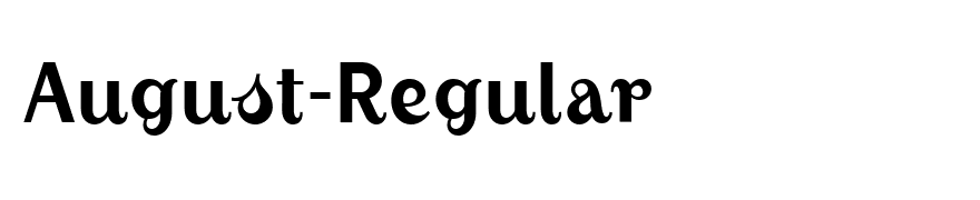 August-Regular