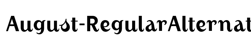 August-RegularAlternate