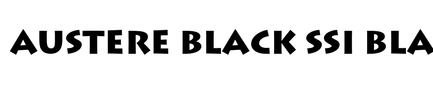 Austere Black SSi Black