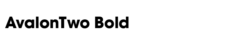 AvalonTwo Bold