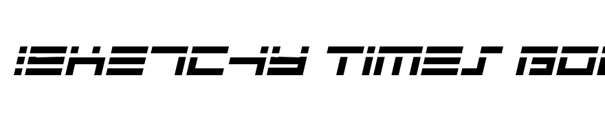 Avenger Laser Italic