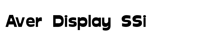 Aver Display SSi