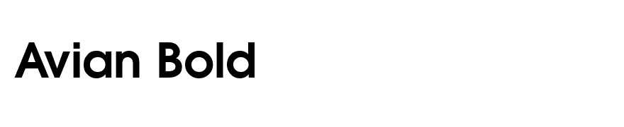 Avian Bold