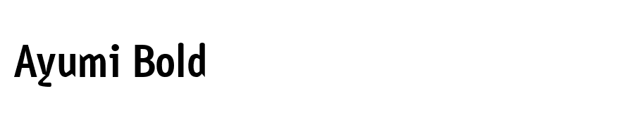 Ayumi Bold