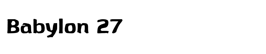 Babylon 27