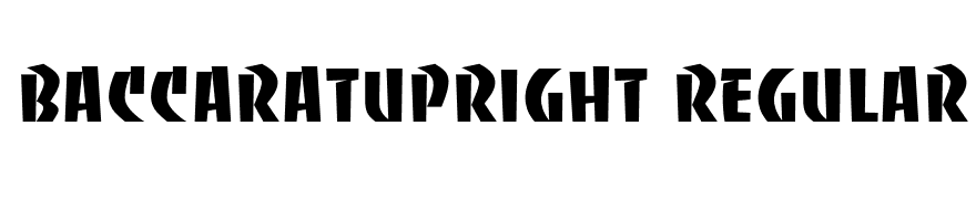 BaccaratUpright Regular