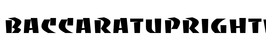 BaccaratUprightWide Regular