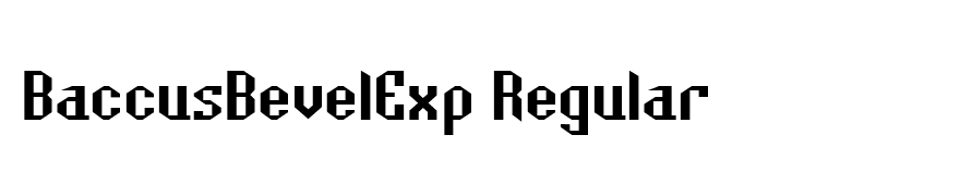 BaccusBevelExp Regular