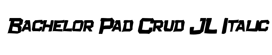 Bachelor Pad Crud JL Italic