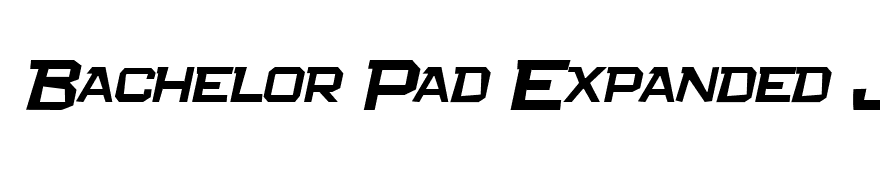 Bachelor Pad Expanded JL Italic