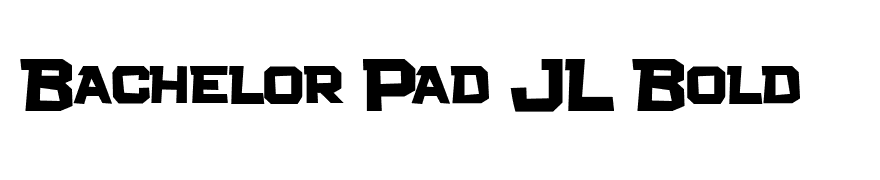Bachelor Pad JL Bold