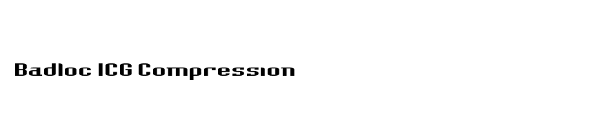 Badloc ICG Compression