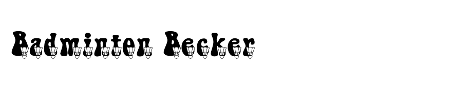 Badminton Becker