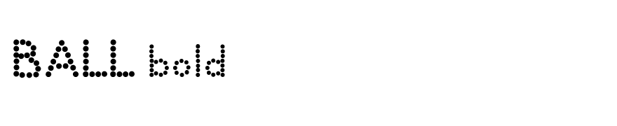 BALL bold