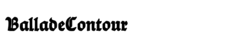 BalladeContour