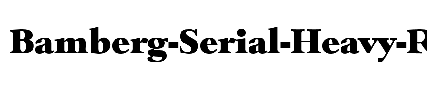 Bamberg-Serial-Heavy-Regular