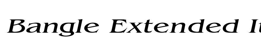 Bangle Extended Italic