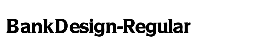 BankDesign-Regular