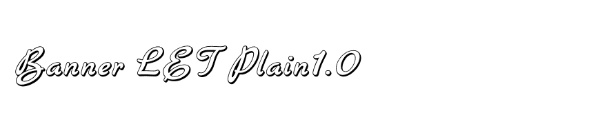 Banner LET Plain1.0