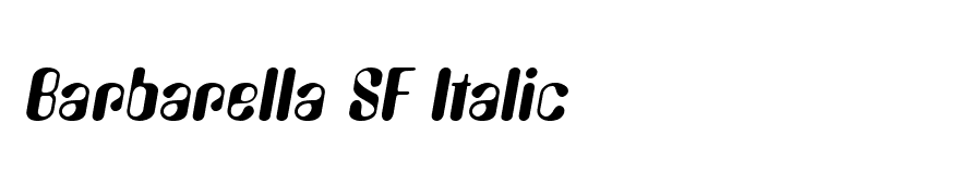 Barbarella SF Italic