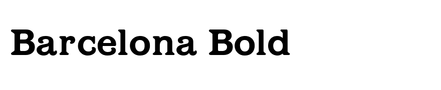 Barcelona-Bold