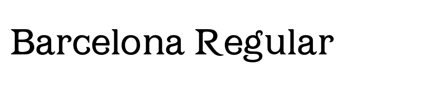 Barcelona Regular