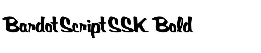 BardotScriptSSK Bold