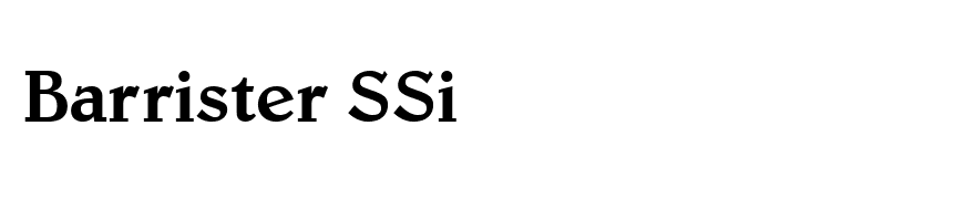 Barrister SSi