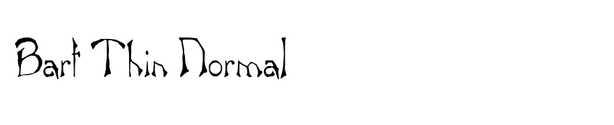 Bart Thin Normal