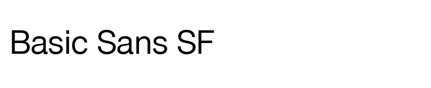 Basic Sans SF