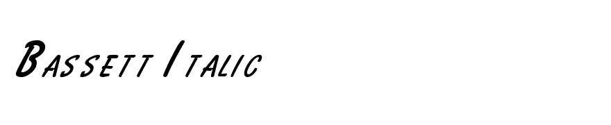 Bassett Italic