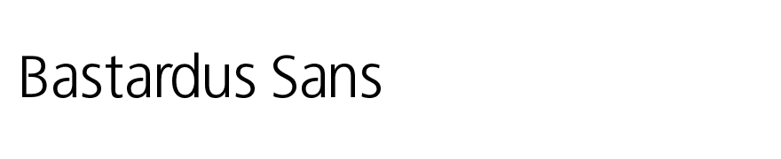 Bastardus Sans