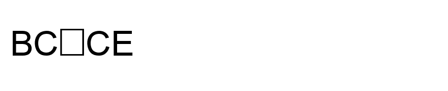 BC CE