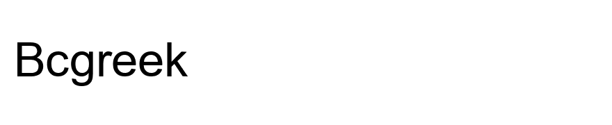 Bcgreek