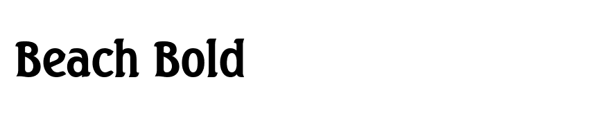 Beach Bold