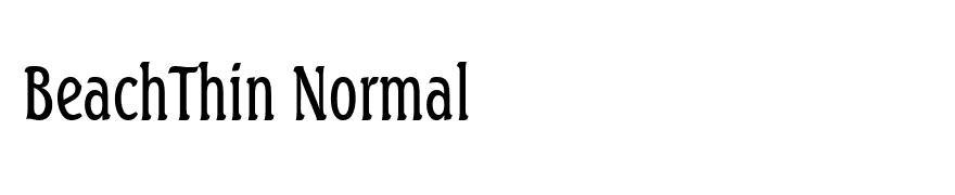 BeachThin Normal