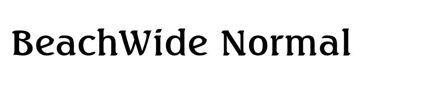 BeachWide Normal