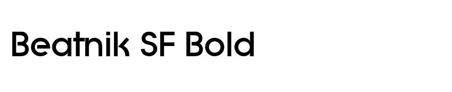Beatnik SF Bold