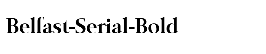 Belfast-Serial-Bold