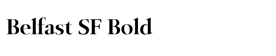 Belfast SF Bold