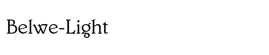 Belwe-Light