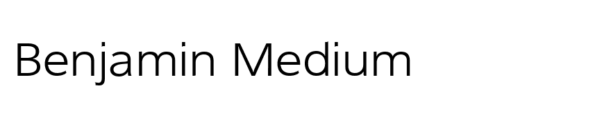 Benjamin Medium