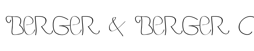 Berger & Berger Caps